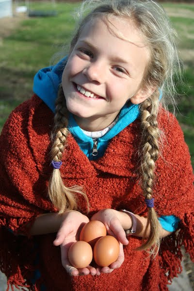Girl with Eggs